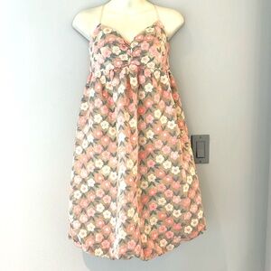 Betsy Johnson Floral Embroidered Dress Size 8